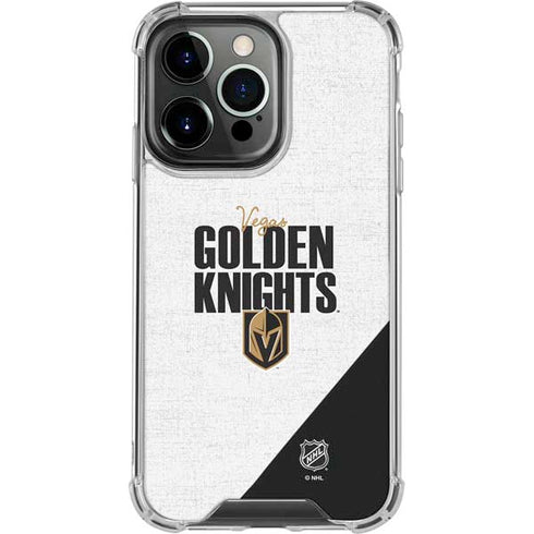 NHL Vegas Golden Knights Script iPhone 16 Pro Clear Case